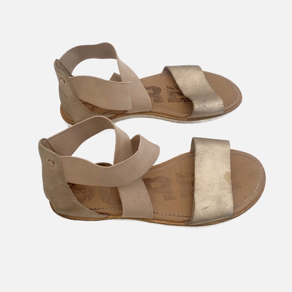 Sorel Ella Rose Gold Gladiator Sandals